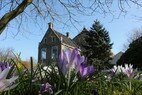 Boerderij in voorjaar lorreborren Balk